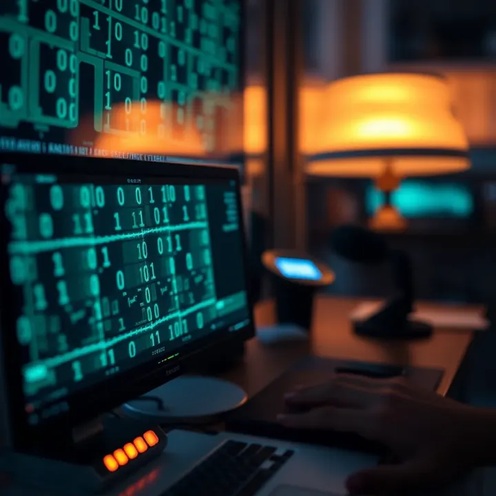 Visualization of binary data analysis applied in cybersecurity and forensic investigations in South Africa