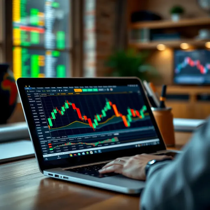 Visual representation of PDF resources and strategies for managing investments in binary options