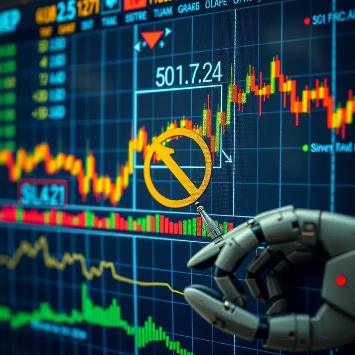 Binary Trading Robots and Regulatory Considerations in South African Markets Visual representation of South African financial markets with regulatory symbols and binary trading platforms on a digital interface