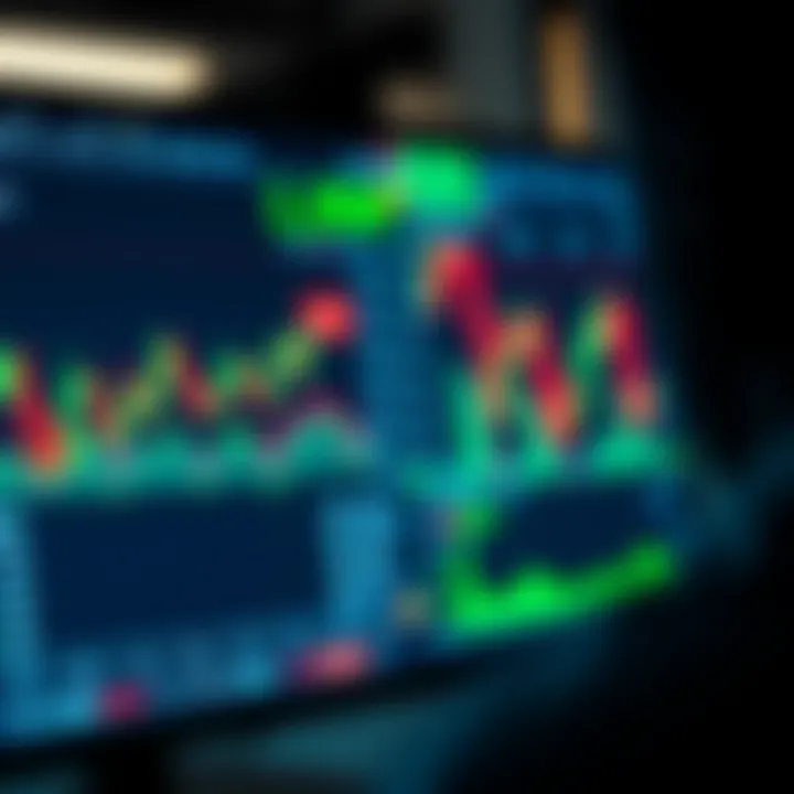 Automated trading software interface showing binary options charts and signals