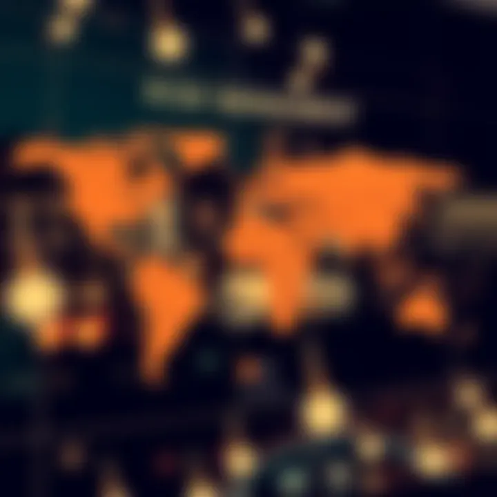 Global map highlighting career opportunities and pathways in risk management across different regions with an emphasis on South African market specifics