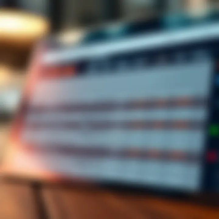 Comparison chart highlighting security features and cost structures of different forex trading platforms