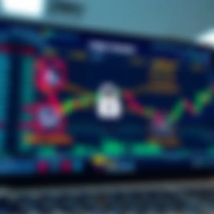 Secure online forex trading environment with encryption and safety features highlighted