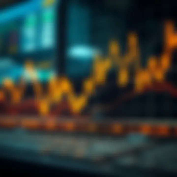 Currency Fluctuations Driven by Economic Event Releases Graph showing currency fluctuations influenced by economic events
