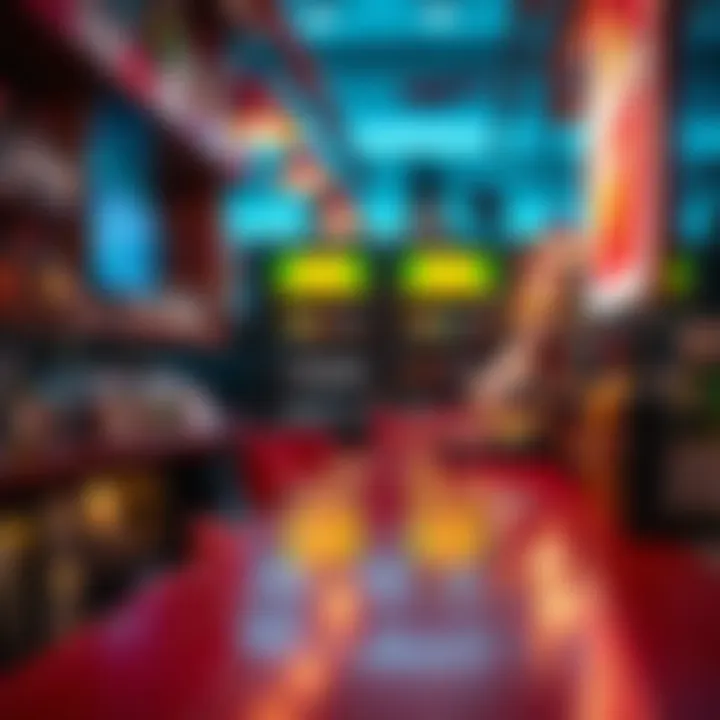 Empty bar counter showing economic impact of alcohol sales limitations