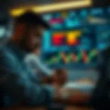 Visual representation of risk management techniques in binary options trading