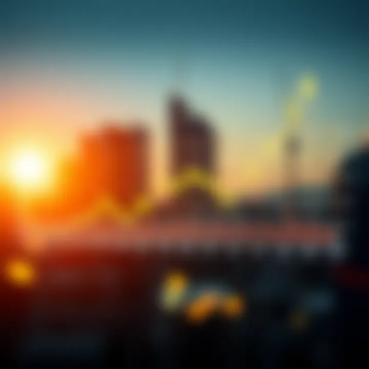 Graph showing fluctuations in binary options trading signals over time