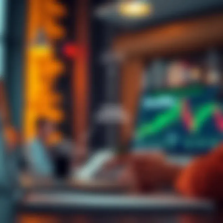 Diagram illustrating key features to evaluate when selecting forex trading software