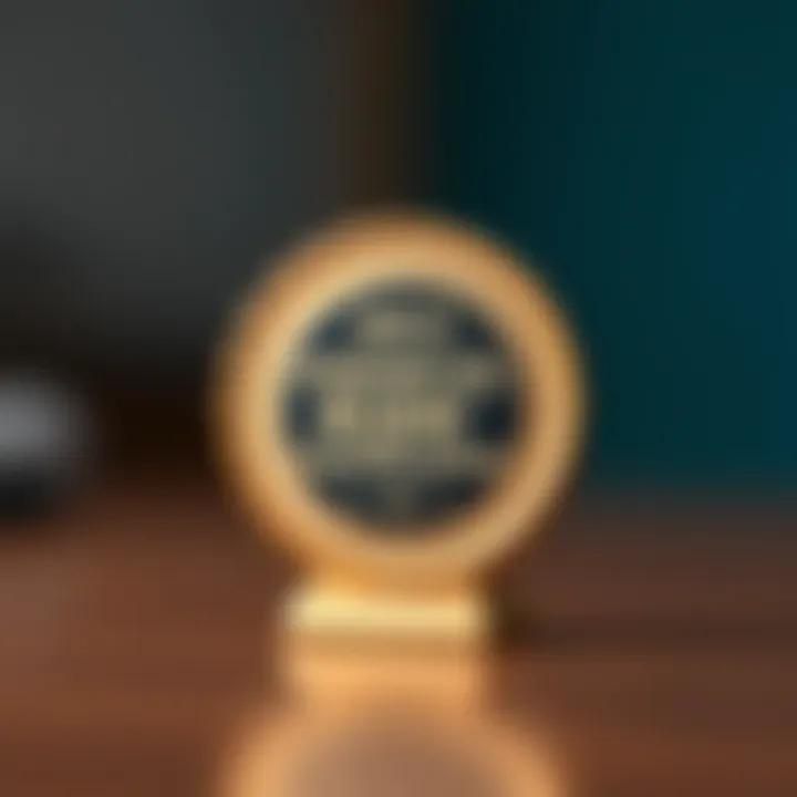 Certification badge representing expertise in financial risk management for South African finance specialists