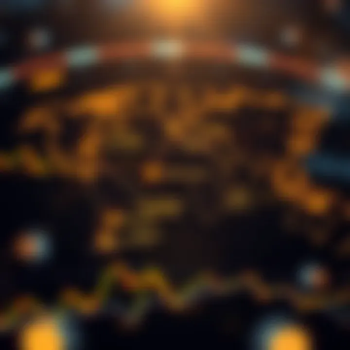 Global gold market trading hours map highlighting major financial centers