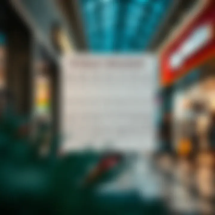 Calendar highlighting public holidays affecting store schedules