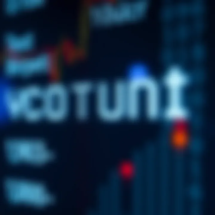 Binary code representation of the word conversion displayed on a digital screen
