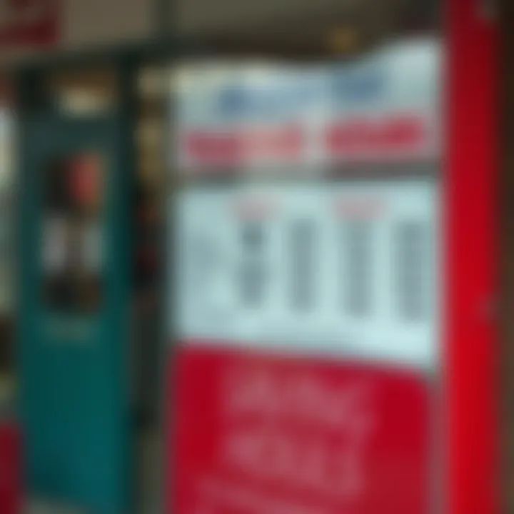 Exterior of a general store in Port Elizabeth with clear opening hours displayed on the door during daytime