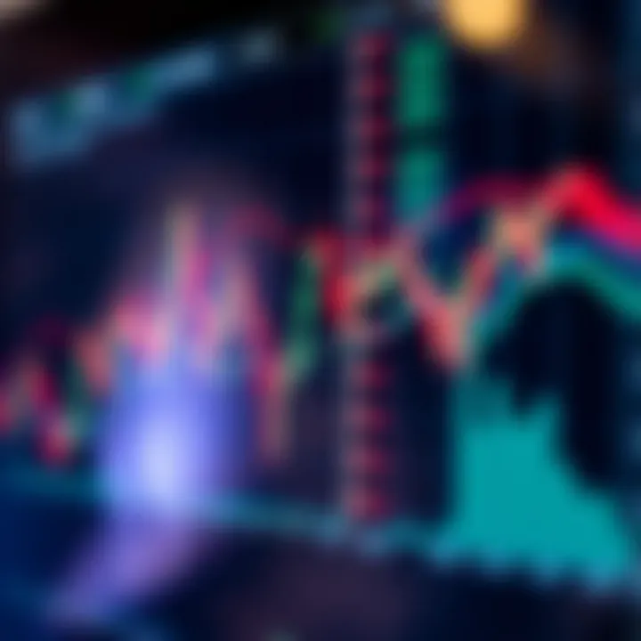 Illustration of a South African stock market graph highlighting local market trends and pattern recognition