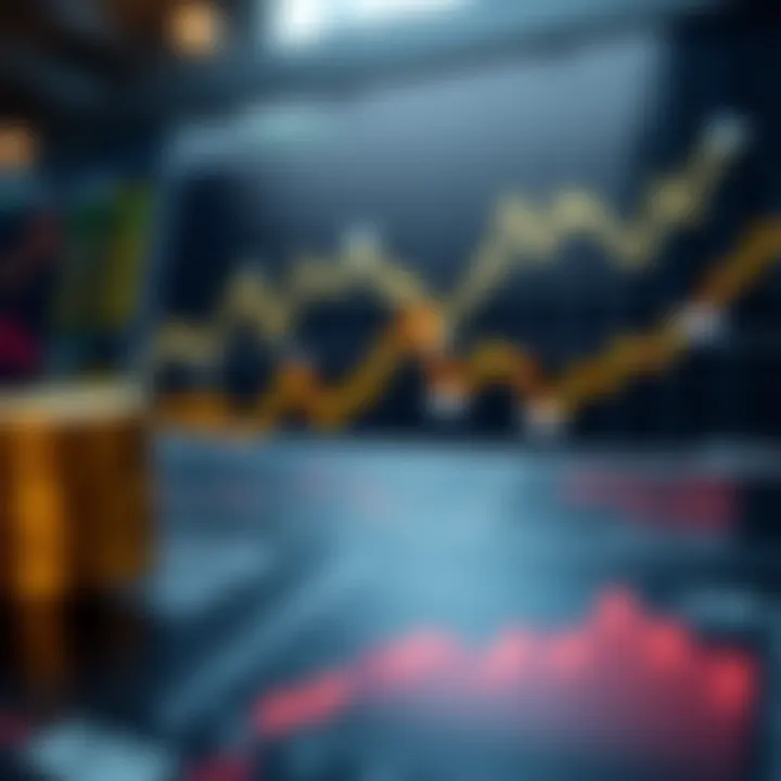 Graph showing the impact of major economic indicators on South African financial markets