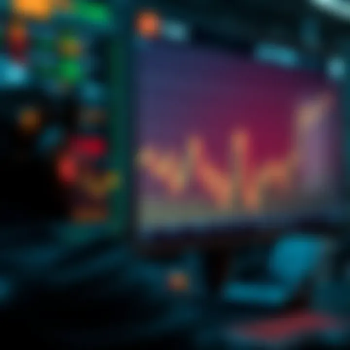 Artificial intelligence interface analyzing global currency market trends
