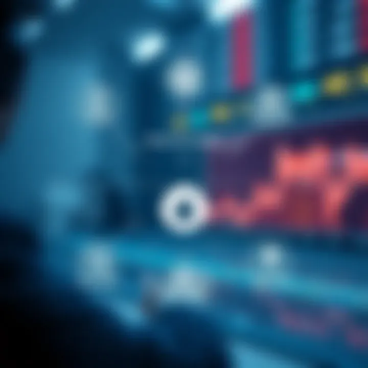 Diagram illustrating the automated functioning of a binary options trading bot using market data analysis