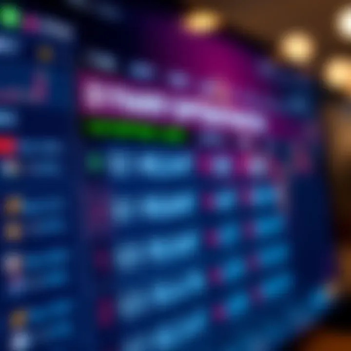 User interface displaying various asset options and expiry times on a binary option trading platform