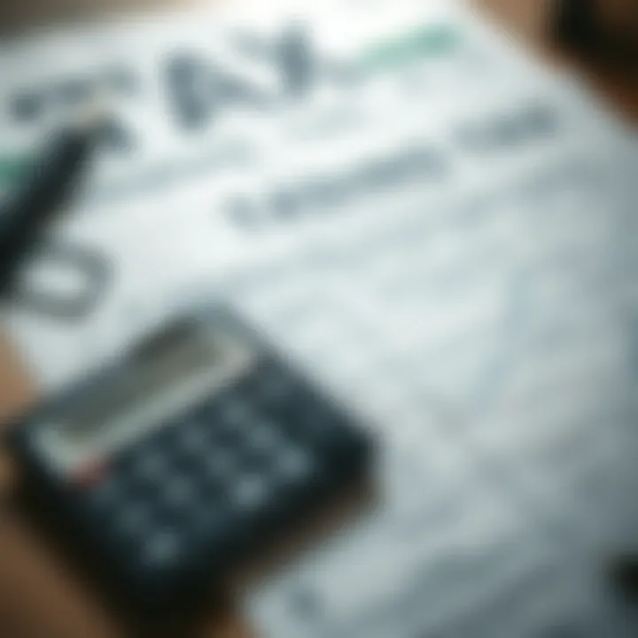 Forex Trading Tax Compliance in South Africa Illustration showing South African tax forms and a calculator symbolizing forex trading tax obligations