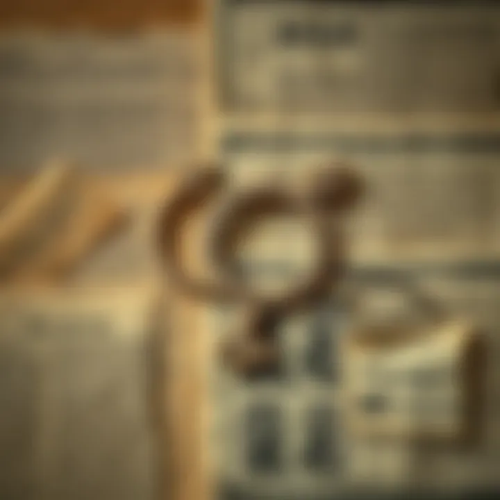 Historical Origins of the Gender Binary Abstract representation of traditional gender symbols intertwined against a backdrop of historical documents