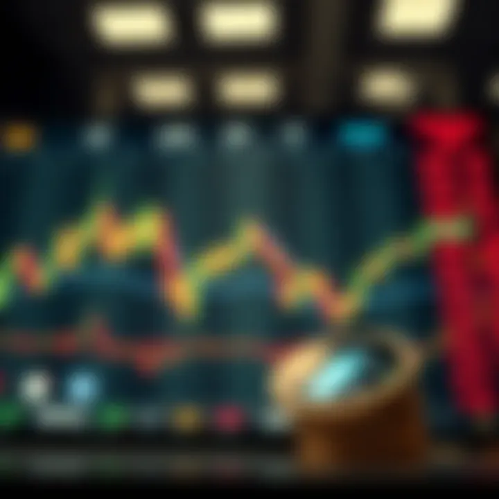 Global Forex Market Structure and Currency Symbols Global foreign exchange market with currency symbols and financial charts