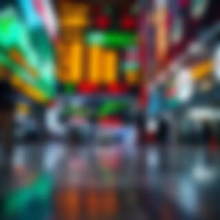 Global financial markets reacting to major economic announcements