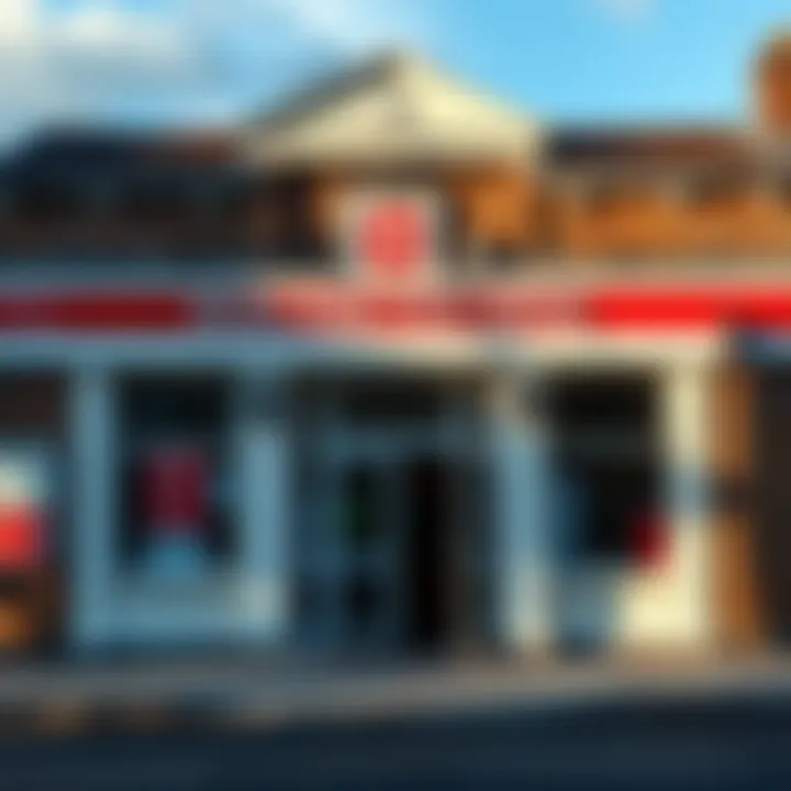 Exterior view of Wilro Park Post Office showing main entrance and signage