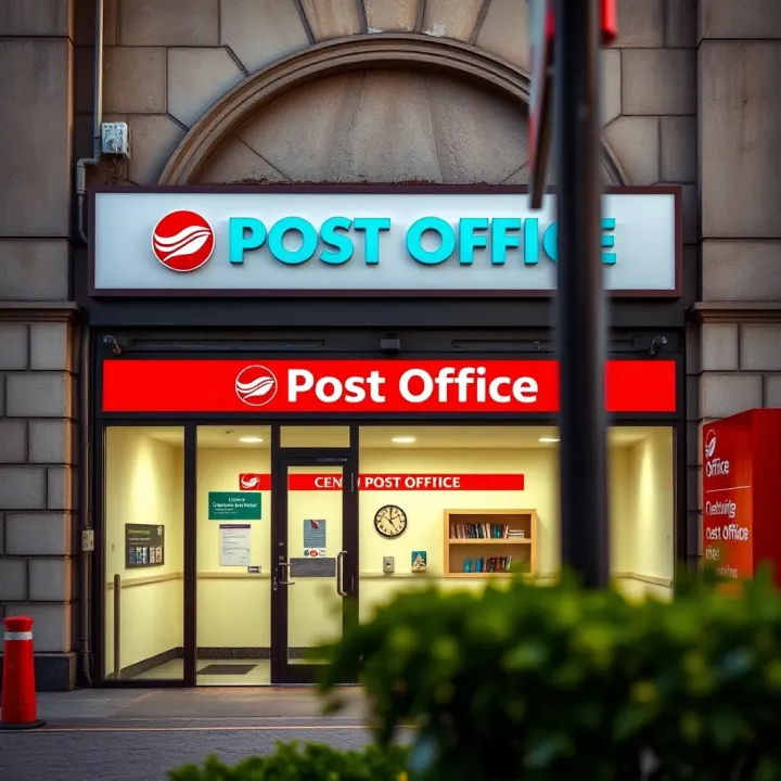 Exterior view of Centurion Post Office building with clear signage and entrance
