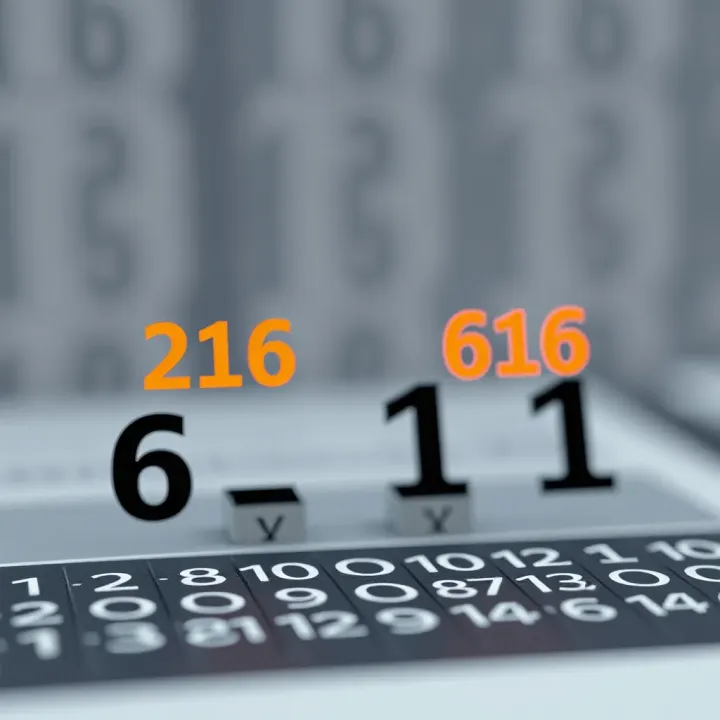 Comparing Decimal and Binary Fractional Representations Visual comparison of decimal and binary representations of fractional values with highlighted binary digits