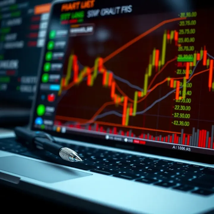 Illustration of risk management elements including stop loss, diversification, and position sizing for forex trading