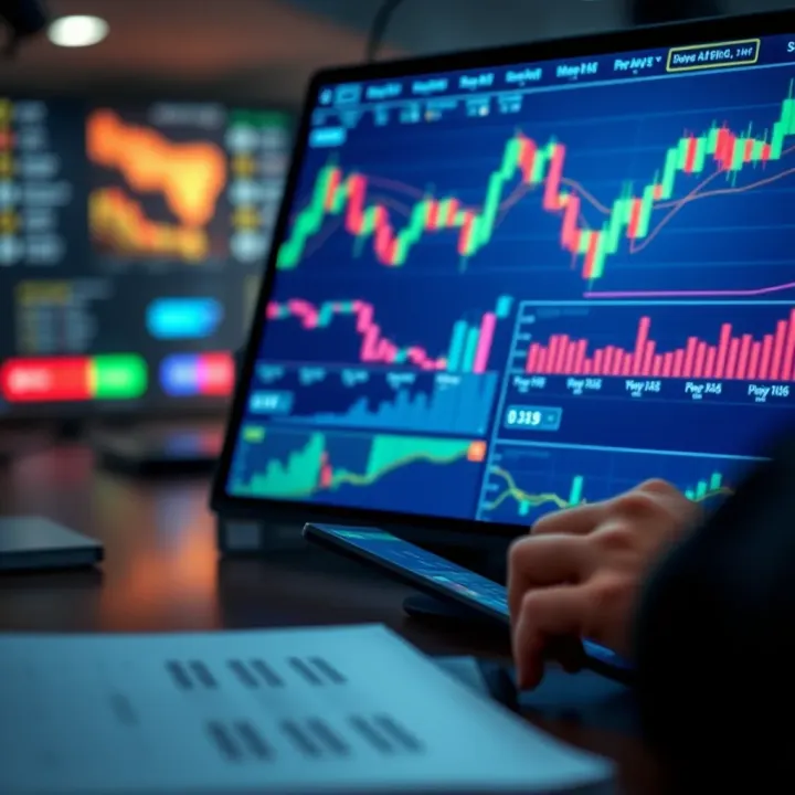 Effective Risk Management Techniques in Forex Trading Illustration of risk management strategy in forex trading with charts and protective shield