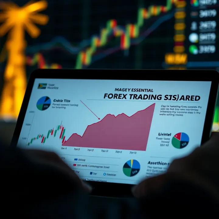 Diagram illustrating key forex trading strategies and risk management techniques