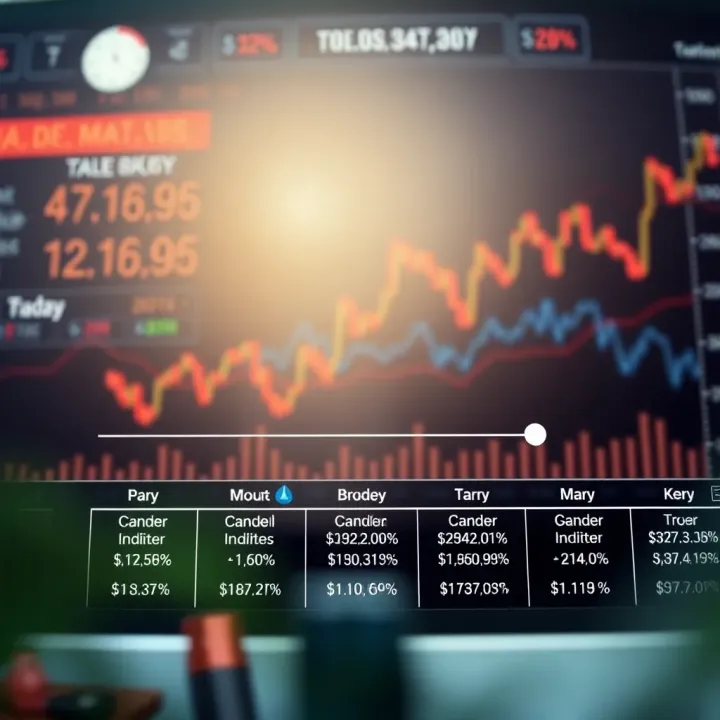 Graphic showing key economic indicators and their impact on currency exchange rates for forex traders in South Africa
