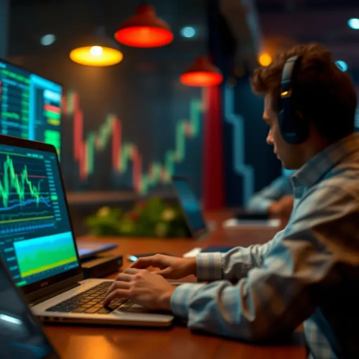 Graphic illustrating secure forex trading practices and protective measures in a digital environment
