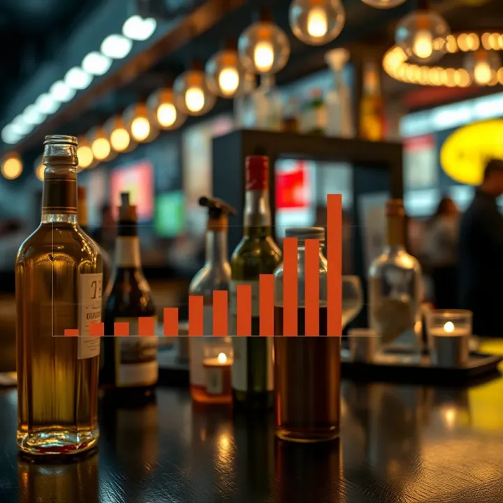 Graph showing the impact of alcohol trading hour regulations on businesses and consumers