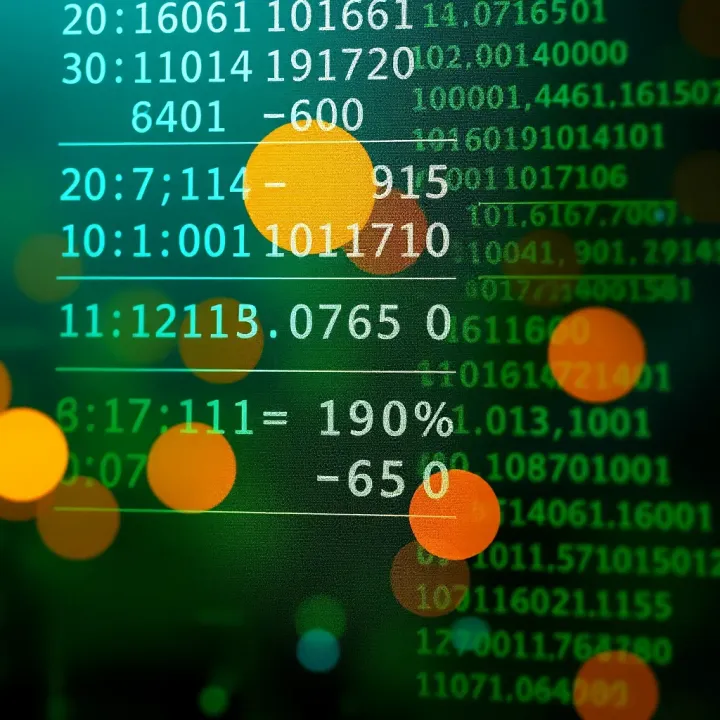 Illustration demonstrating conversion between decimal and binary numbers with examples