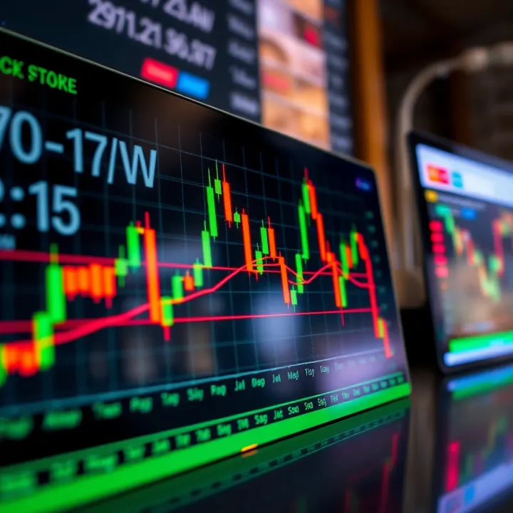 Chart displaying bullish and bearish candlestick reversal patterns