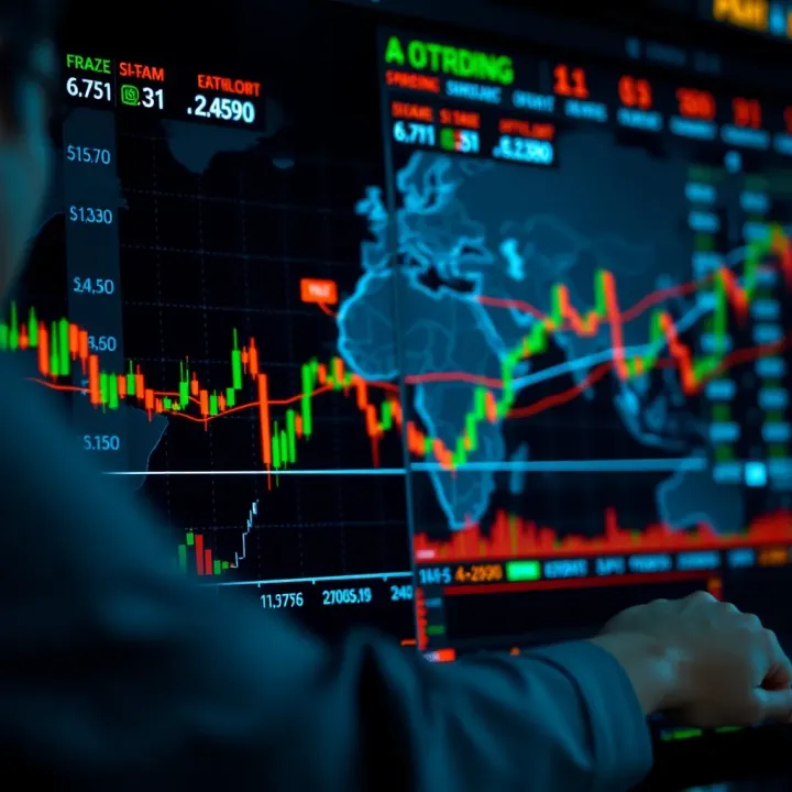 Global forex trading sessions with emphasis on active market overlaps