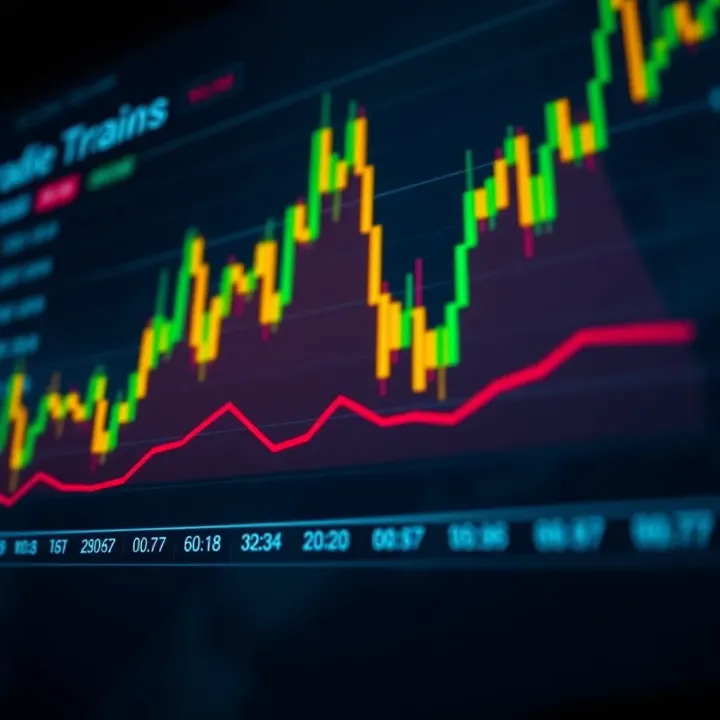 Graph showing forex market session overlaps with peak trading hours and volatility levels