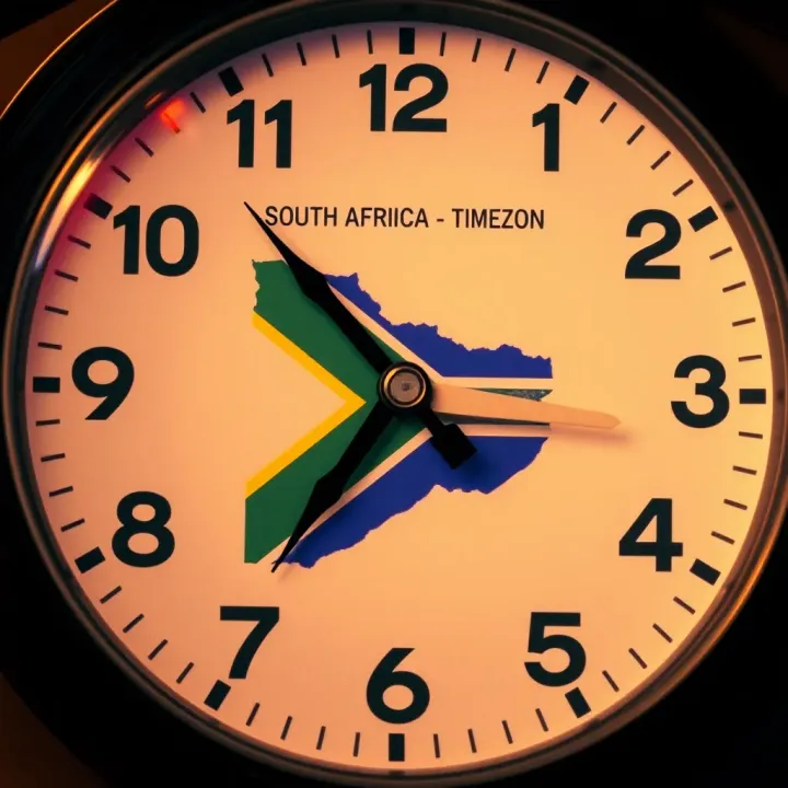 Impact of Forex Trading Sessions on South African Timezone Clock showing South African time with overlays of forex market session timings