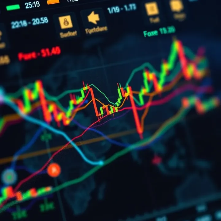 Graph showing overlapping forex market sessions and optimal trading periods for South African traders