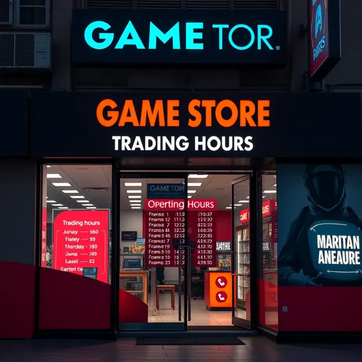 Game Store Trading Hours in South Africa