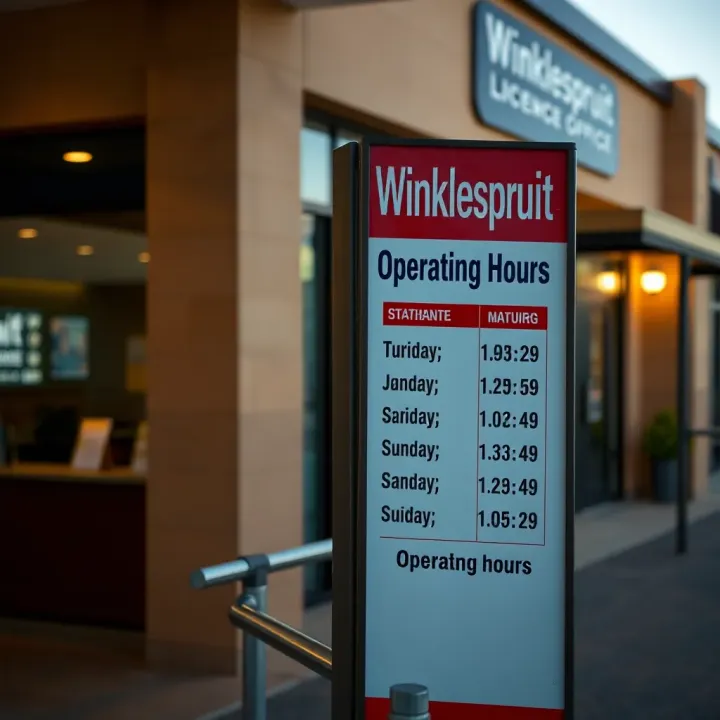 Winklespruit Licence Office Hours & Visitor Info