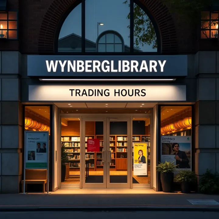 Entrance of Wynberg Library with clear signage and welcoming atmosphere
